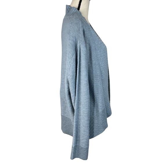 A.N.A. X-Large Cardigan Sweater Open Front Long Sleeve Stretch Puritan Blue New - Picture 3 of 7